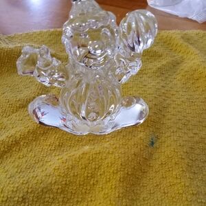 Princess House Clear Crystal Clown Figurine